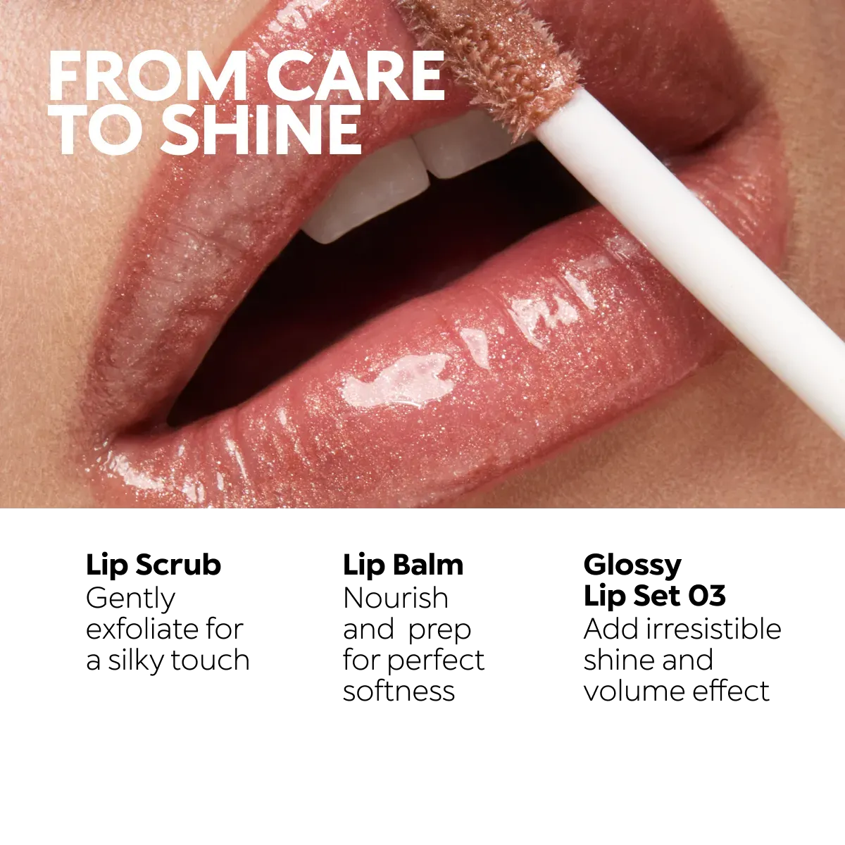 Cam Efektli Dudak Seti